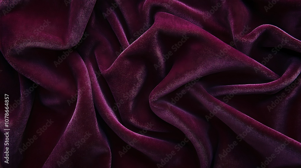 Fototapeta premium Dark maroon background with a soft velvet-like texture