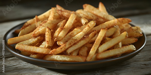 Savor the crispy delight of perfectly seasoned french fries for every occasion