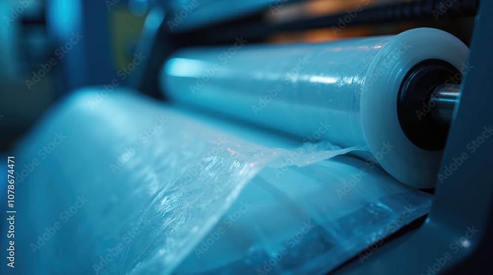 Automatic Plastic Bag Production Machine With Lighting Effect Automatic Plastic Bag Production Machine With Lighting Effect