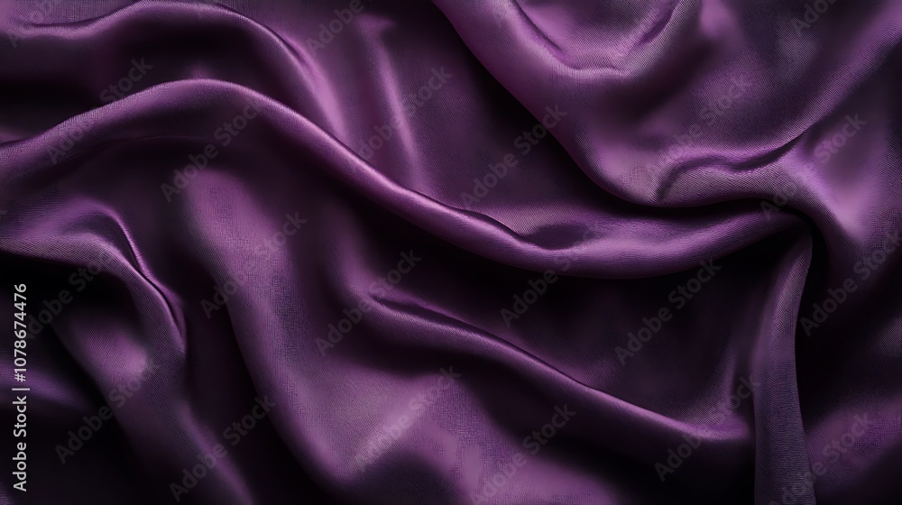 Fototapeta premium Deep plum background with a velvety, smooth texture