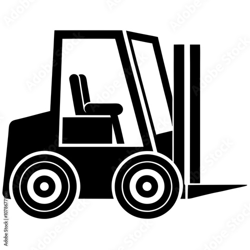 forklift truck icon