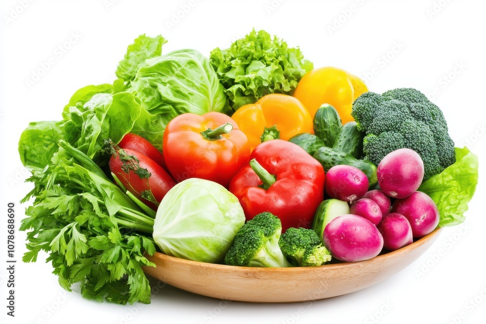 A vibrant assortment of fresh vegetables in a wooden bowl, showcasing colors and textures, perfect for healthy cooking inspiration. A vibrant assortment of fresh vegetables in a wooden bowl, showcasing colors and textures, perfect for healthy cooking inspiration.