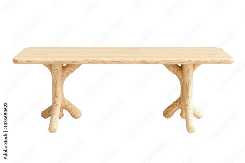 Stylish wooden table enhances modern home décor Stylish wooden table enhances modern home décor