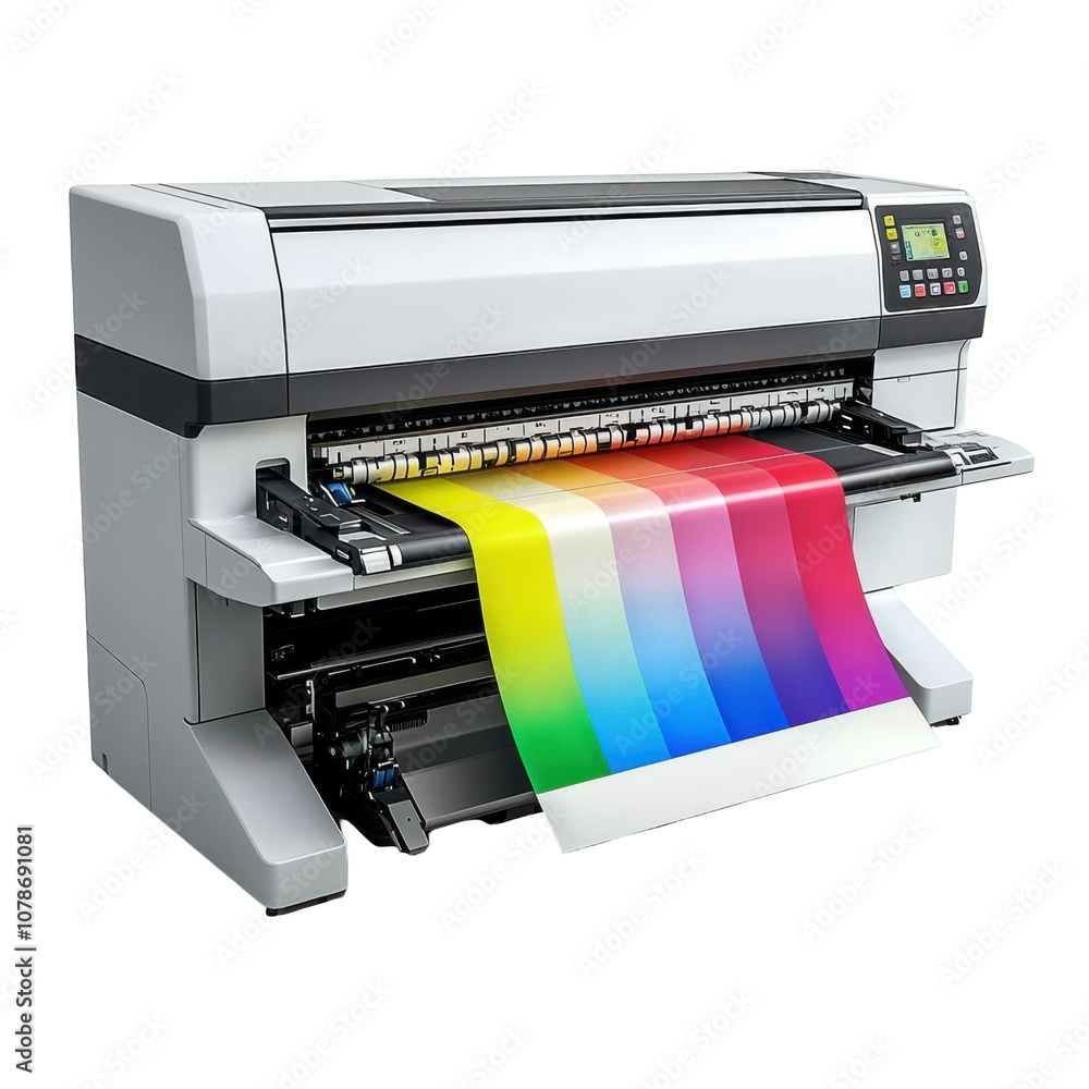 High-quality printer delivers vibrant color outputs High-quality printer delivers vibrant color outputs