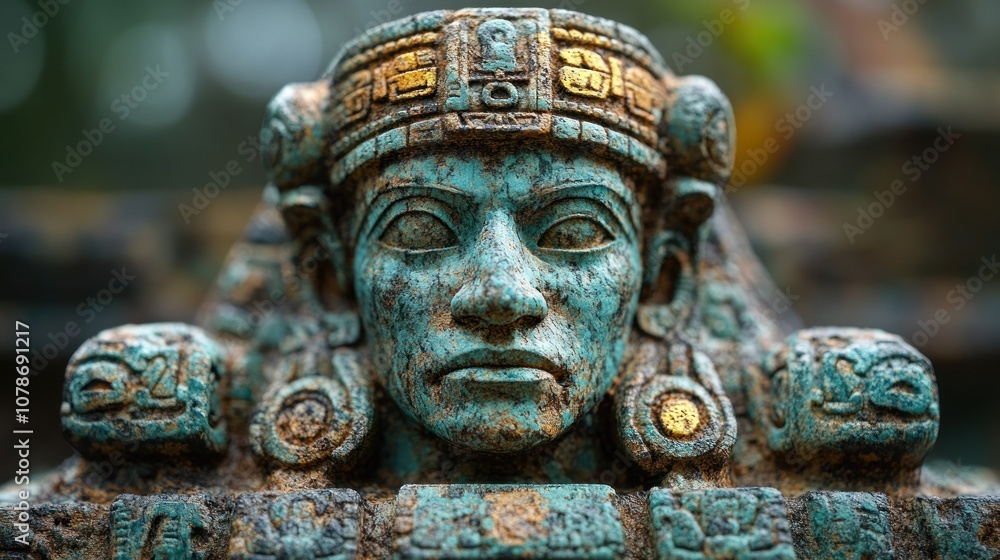 Ancient Mayan Statue Ancient Mayan Statue