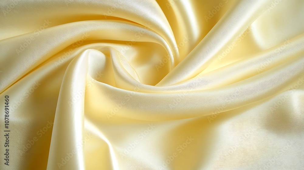 Fototapeta premium Gentle pale yellow background with a satin finish