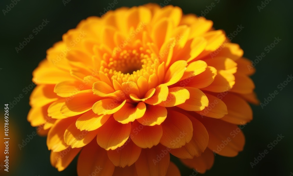 Close-up of vibrant orange flower Close-up of vibrant orange flower