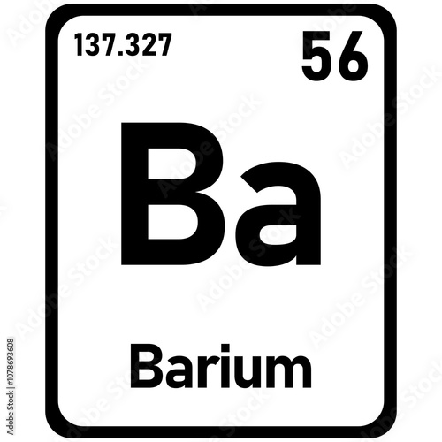 barium periodic element