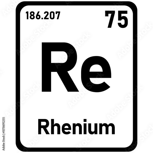 rhenium periodic element