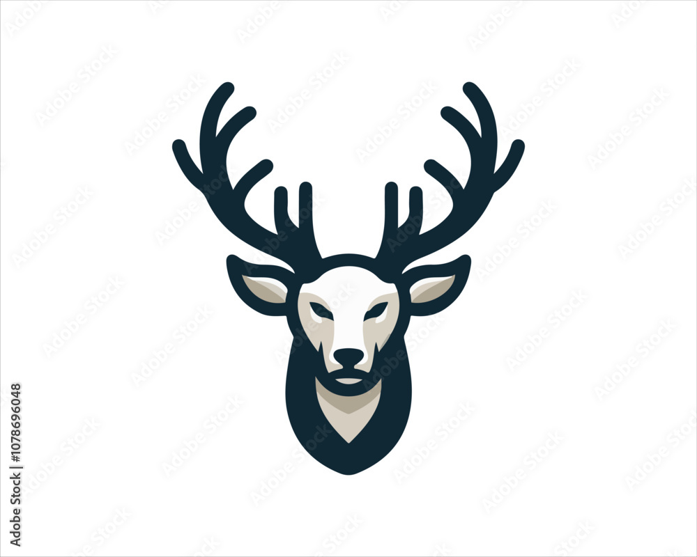 deer head vector deer head vector
