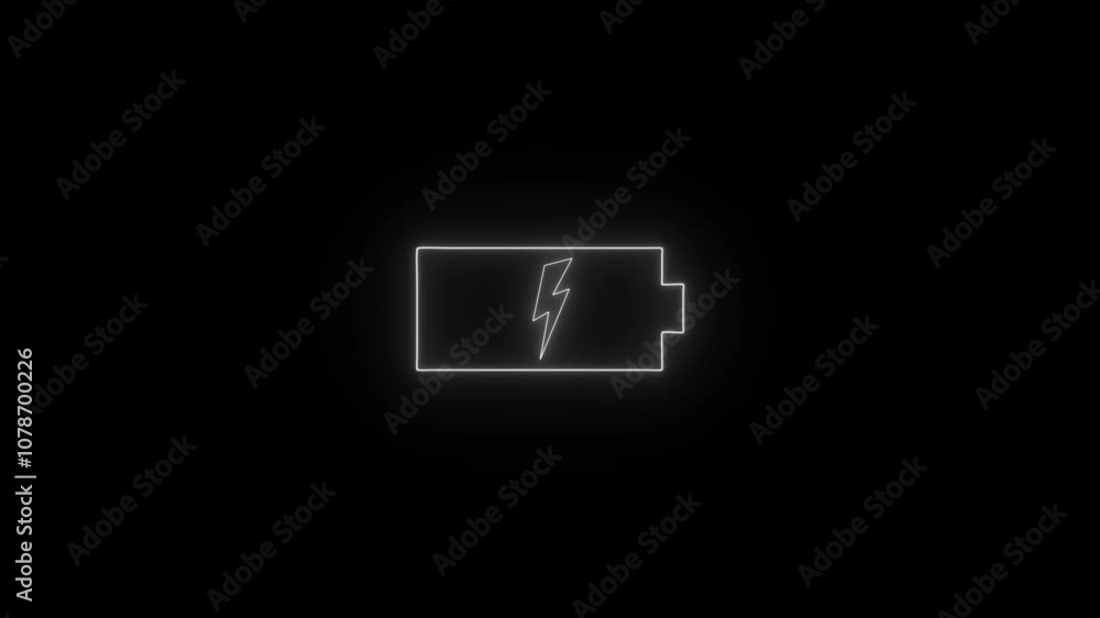 Glowing green and purple neon line Battery icon animated video.. Glowing neon line Battery icon animated video. Glowing green and purple neon line Battery icon animated video.. Glowing neon line Battery icon animated video.
