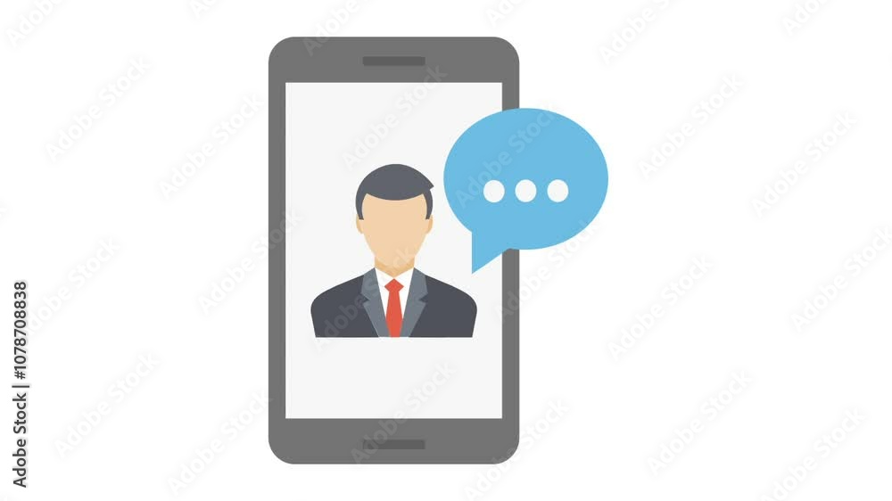 Live Call video animation with an isolated background
Live Call video animation with an isolated background