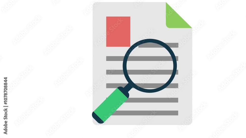 Hiring video animation with an isolated background

