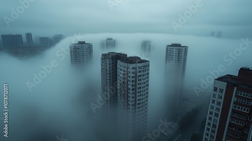 Fog in cities #1078712071