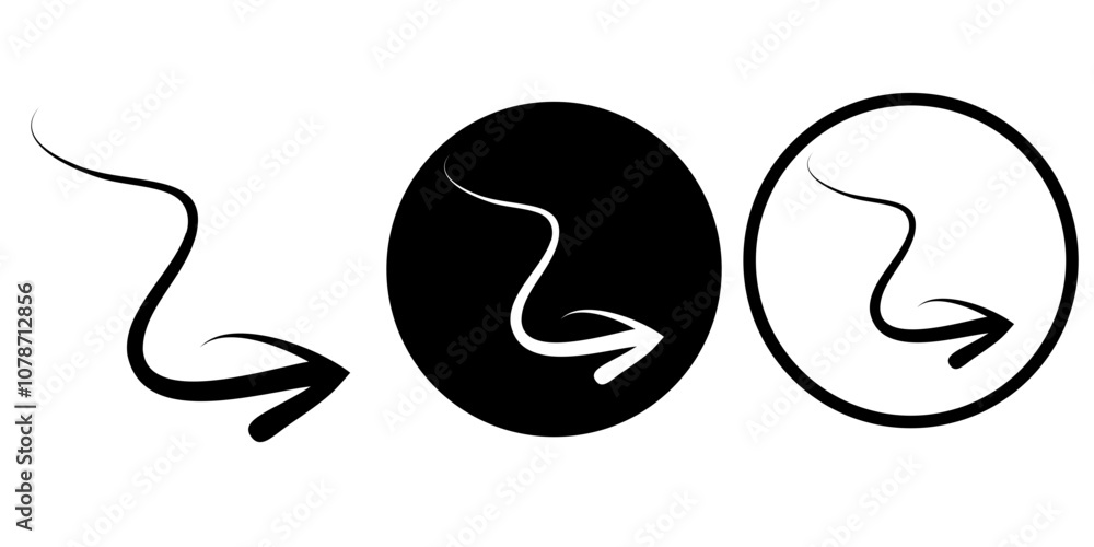 Arrows vectors icon set Arrows vectors icon set