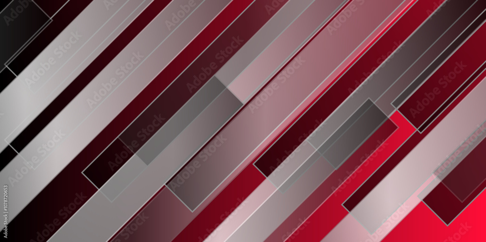 Red pattern seamless stripes line and technology line. Red pattern seamless stripes line and technology line.