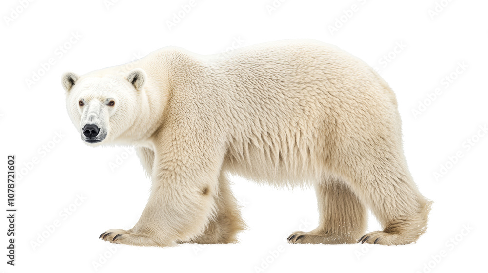 High-Resolution Polar Bear - Arctic Wildlife Design Concept High-Resolution Polar Bear - Arctic Wildlife Design Concept