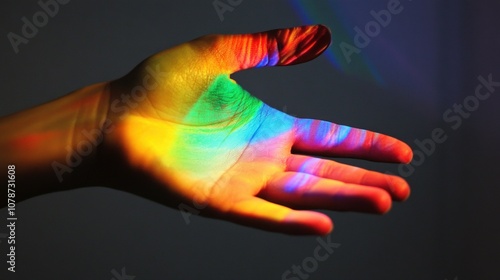 Rainbow Hand