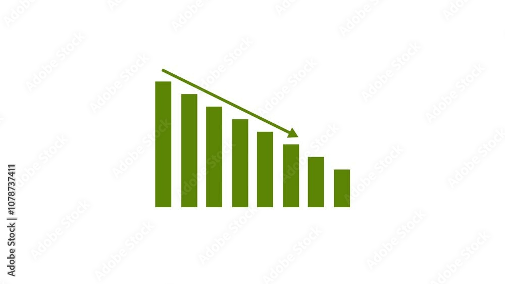 Business graph chart lime green color animation on black background. growth concept royal blue neon line moving. Business graph chart lime green color animation on black background. growth concept royal blue neon line moving.