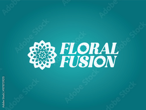Flower logo design decoration logo home decoration logo Flower selling logo