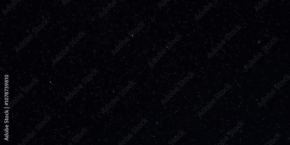 Night sky filled with sparkling stars against a black background, background, sky, night time Night sky filled with sparkling stars against a black background, background, sky, night time