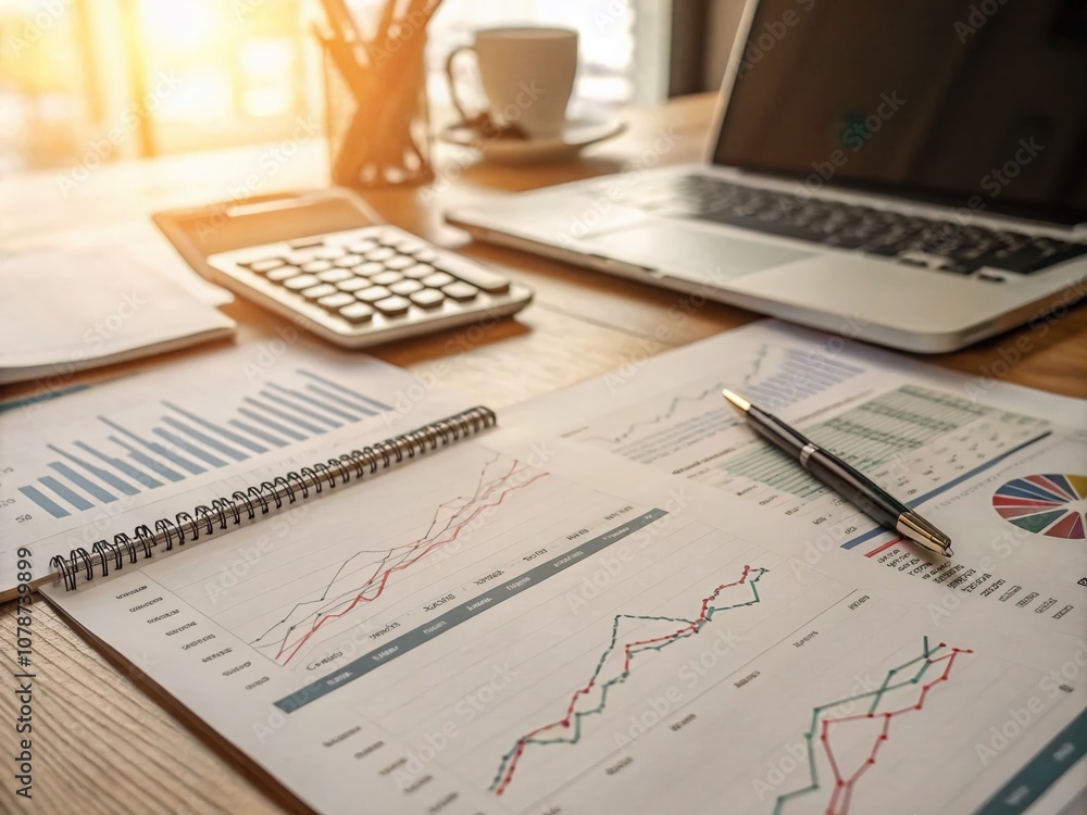 Dynamic Business and Finance Concepts with Long Exposure of Charts and Graphs Depicting Financial Data and Market Statistics for Corporate Analysis and Strategic Planning Dynamic Business and Finance Concepts with Long Exposure of Charts and Graphs Depicting Financial Data and Market Statistics for Corporate Analysis and Strategic Planning