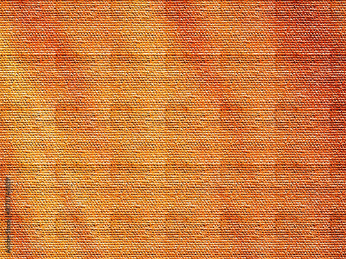 Top view, Soft grunge seamless pattern fabric texture background to pure orange yellow color backdrop design banner stock photo. gradiant color banner solid hard floor.lines