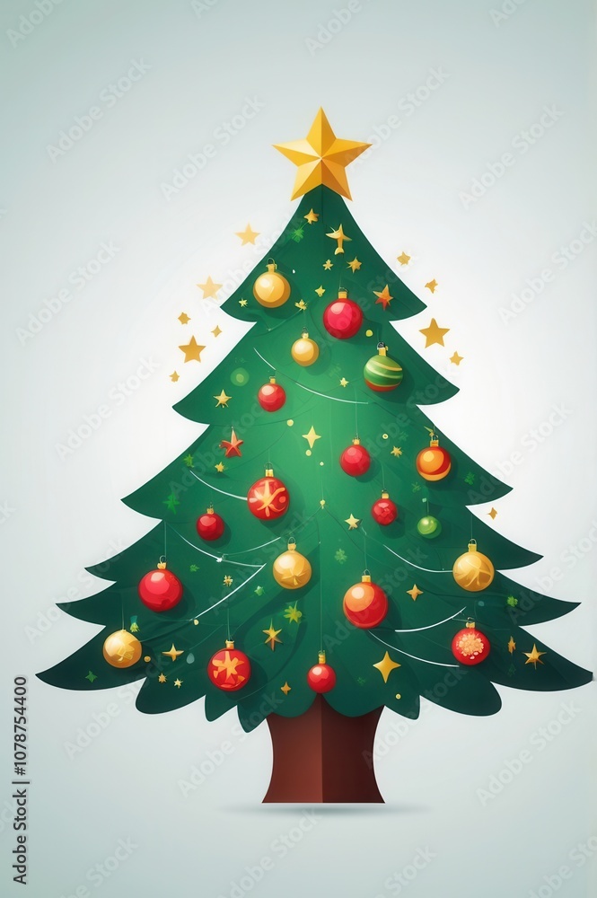 christmas tree vector christmas tree vector