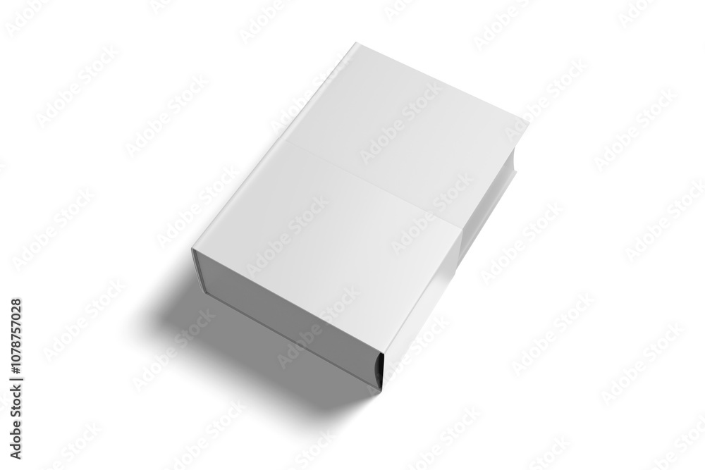 Thick Book with Label, 3D Illustration Thick Book with Label, 3D Illustration