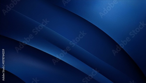 モダンで抽象的なグラデーションのネイビーブルーの背景画像（Modern abstract gradient navy blue background image）
