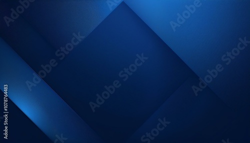 モダンで抽象的なグラデーションのネイビーブルーの背景画像（Modern abstract gradient navy blue background image）
