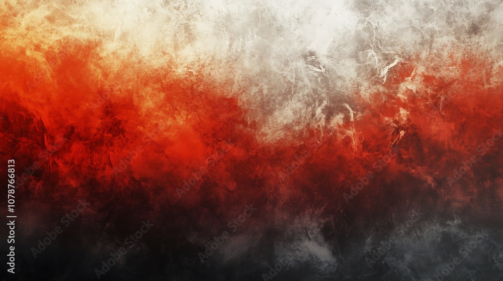 Fototapeta premium Abstract warm red and grey gradient texture for vibrant background designs