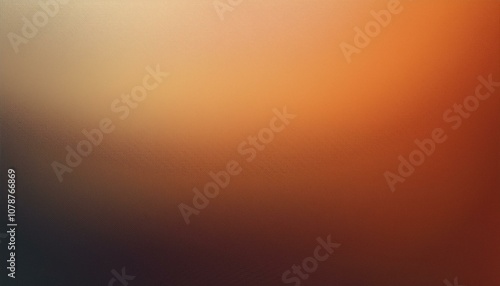 Abstract background, Dark taupe and Dark terra cotta gradient background with light leak and grainy texture.