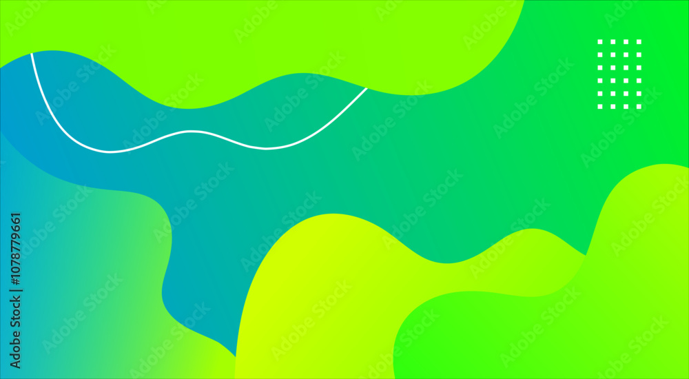 Obraz premium bright green abstract background. background vector