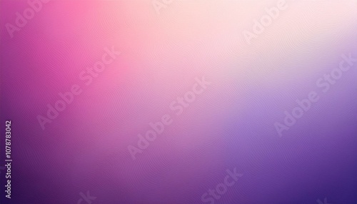 Abstract background, French lilac and French rose gradient background with light leak and grainy texture.