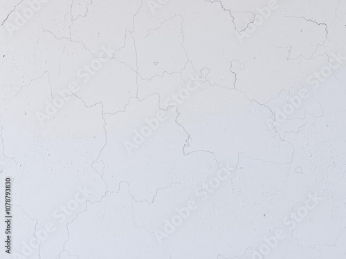 White concrete wall with plaster texture, perfect for background design or architectural projects, detail, wall, background