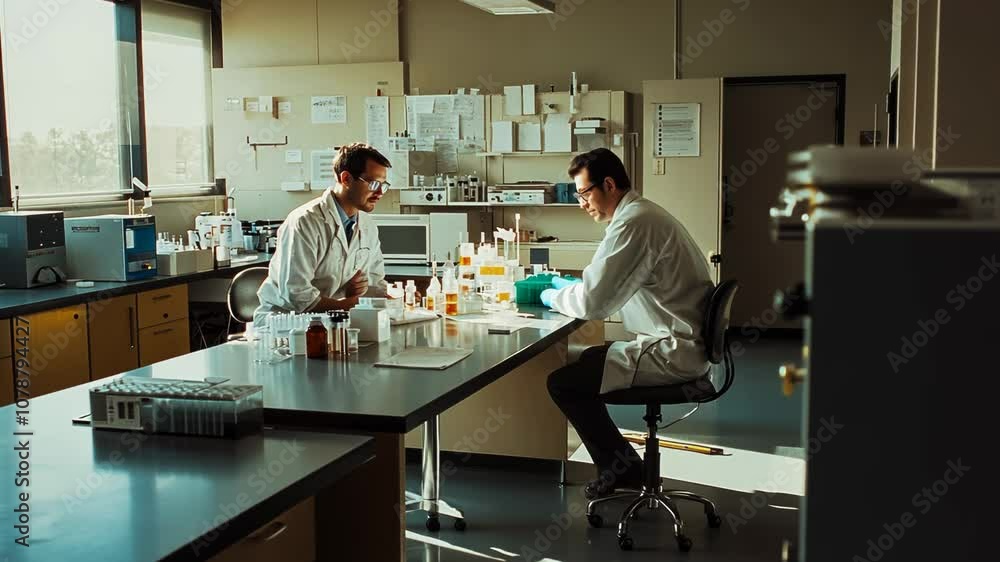 scientists in lab scientists in lab