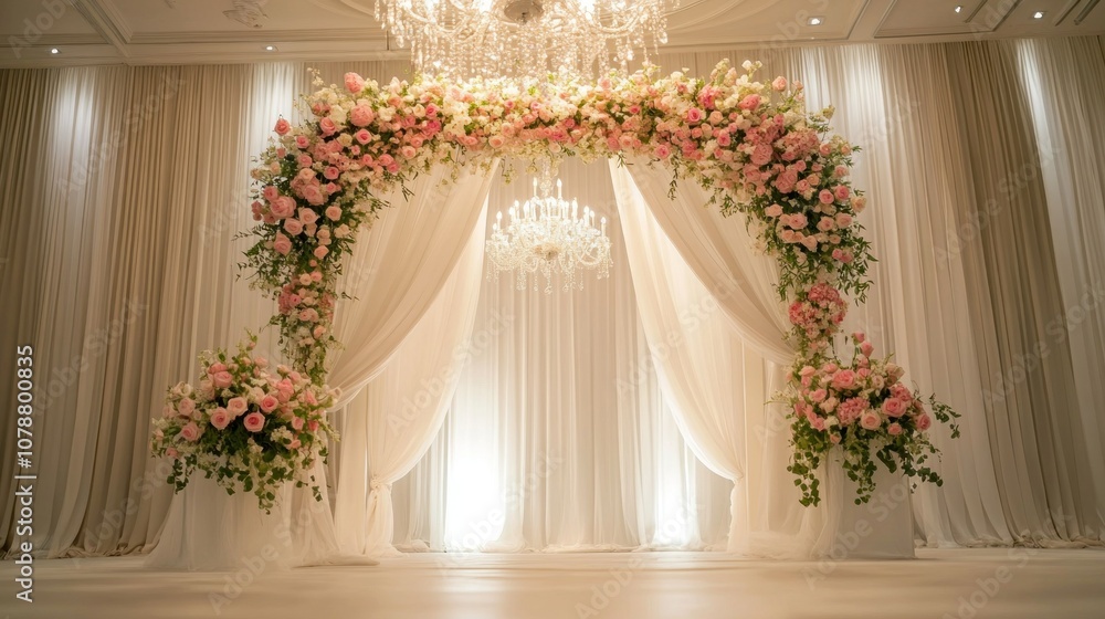 Wedding Ceremony Floral Arch Wedding Ceremony Floral Arch