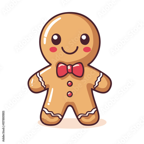 Gingerbread man, gingerbread cookie clipart