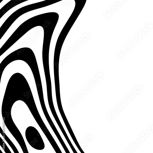 Monochrome abstract background. Black and white pattern. Halftone texture. Eps 10