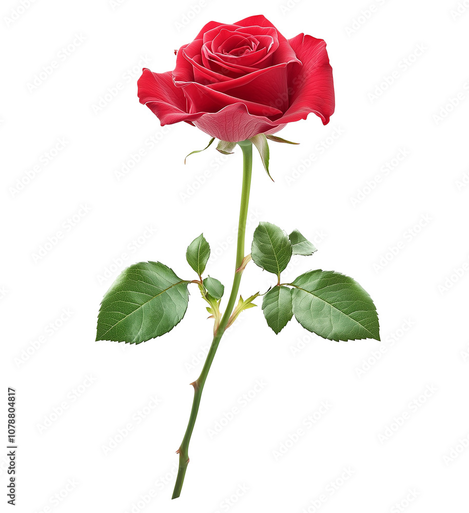 Red Rose isolated on transparent background Red Rose isolated on transparent background