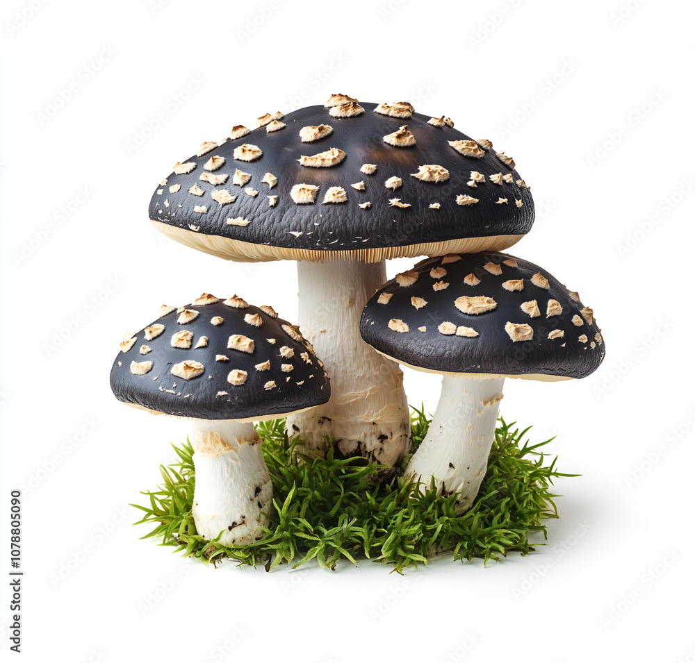 Obraz premium mushrooms isolated on White background