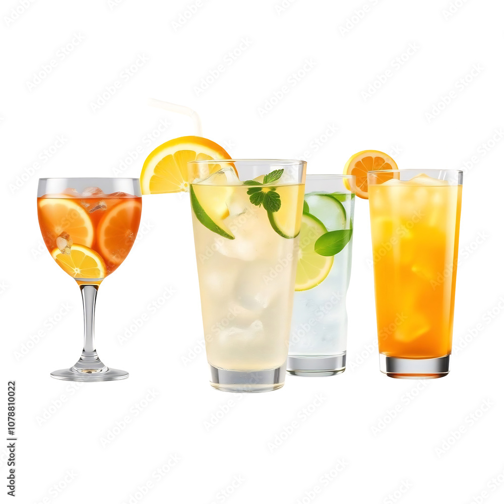 Refreshing Summer Cocktails with Citrus and Mint Refreshing Summer Cocktails with Citrus and Mint