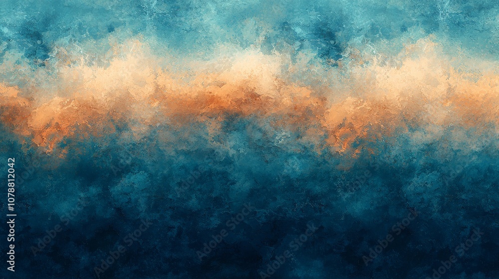 A vibrant abstract design featuring shades of blue, orange, and soft textures. A vibrant abstract design featuring shades of blue, orange, and soft textures.