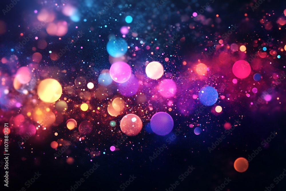 Digital holographic effects on dark background Digital holographic effects on dark background