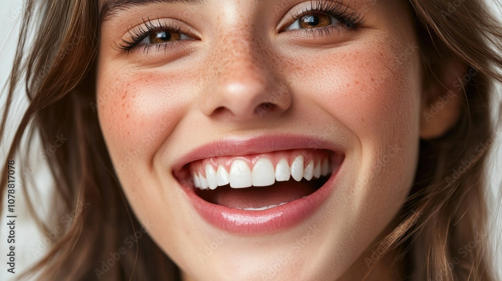 Fototapeta premium Elegant Female Portrait with Smile