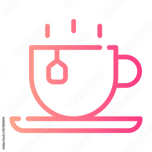 tea gradient icon