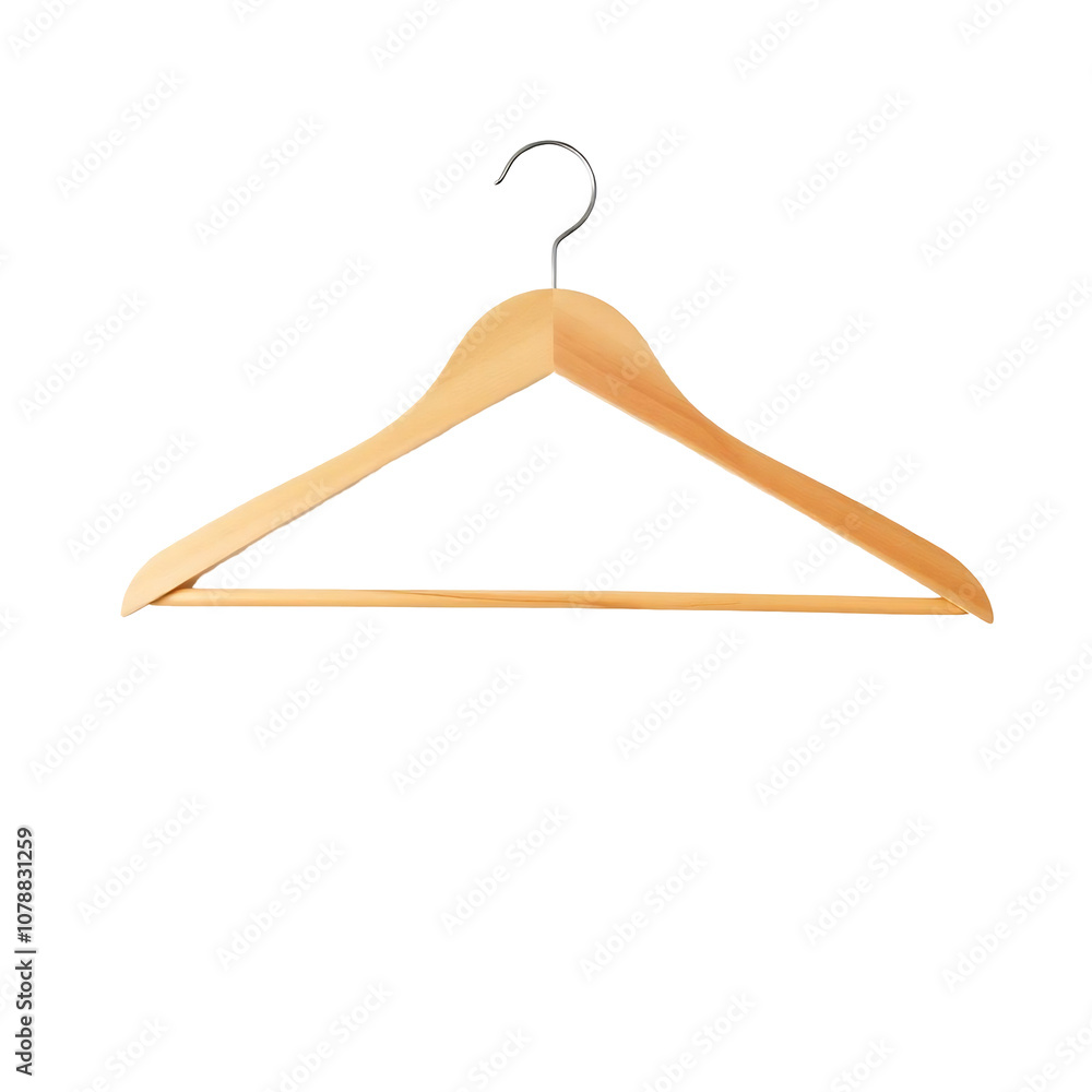 Wooden Clothes Hanger with Metal Hook Wooden Clothes Hanger with Metal Hook