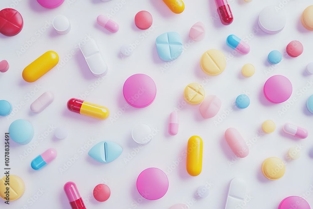White medical pills or tablets with bottle on black background. Macro side view with copy space.
White medical pills or tablets with bottle on black background. Macro side view with copy space.