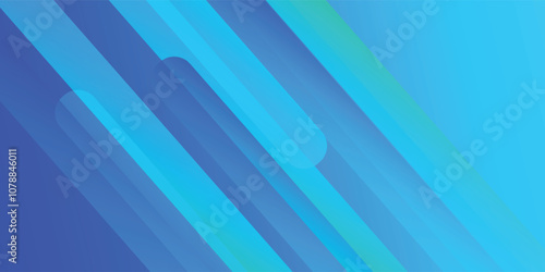 Abstract blue background with diagonal lines. Dynamic shapes composition. vector eps 10